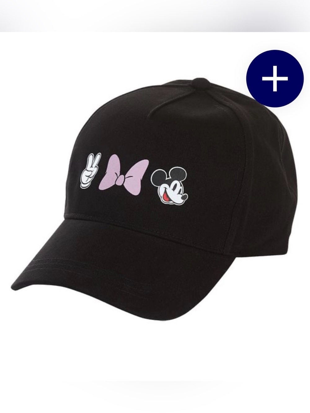 ✨ Disney x Aldi Baseball Hat – Mickey & Minnie 🐭🎀🖤✨